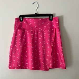 Pink Martini Patterned Women's Skort